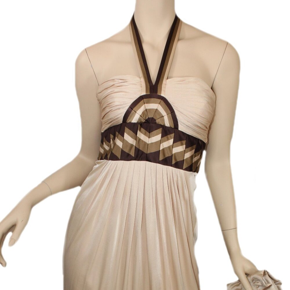 BCBG Champagne Dress Cocktail Party Sz Small